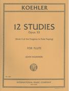 Progress In Flute Playing, Op. 33 - Vol. II : Twelve Studies Of Medium Difficulty.