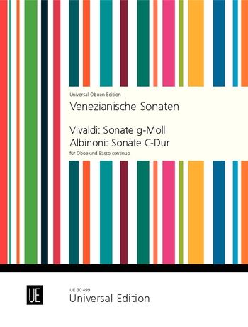 Venetian Sonatas : Vivaldi, Sonata In G Minor; Albinoni, Sonata In C Major For Oboe & B. C.