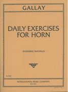 Daily Exercises For Horn / edited by Kazimierz Machala.