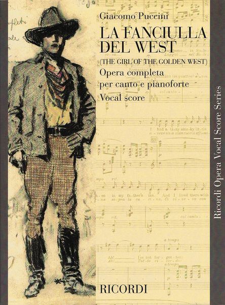 Fanciulla Del West : The Girl Of The Golden West (Italian/English).