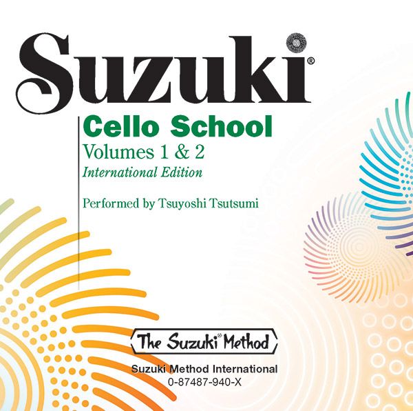 Suzuki Cello School : CD For Vol. 1 & 2 / Performed by Tsuyoshi Tsutsumi.