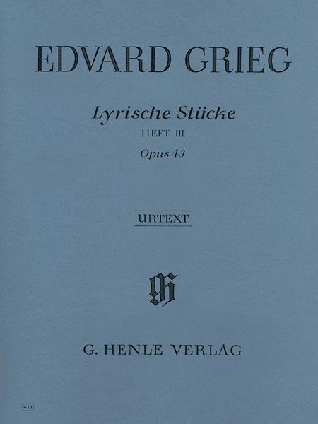 Lyric Pieces, Book 3, Op. 43 : For Piano / edited by Einar Steen-Noekleberg & E.-G. Heinemann.