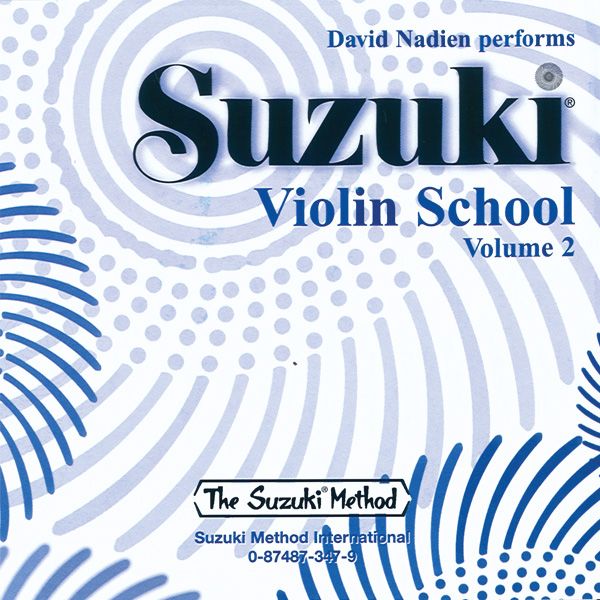 Suzuki Violin School, Vol. 2 : CD / Performed by David Nadien.