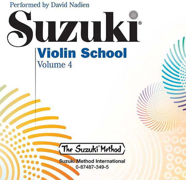 Suzuki Violin School, Vol. 4 : CD / Performed by David Nadien.