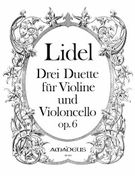 Duets (3), Op. 6 : For Violin and Cello / edited by Bernhard Päuler.