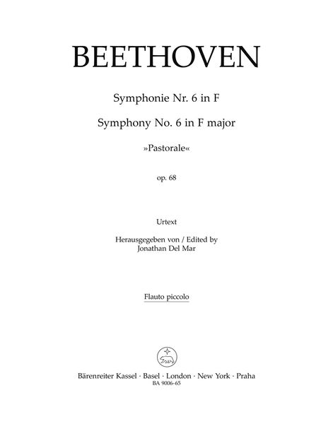 Symphony No. 6 In F Major, Op. 68 (Pastorale) : Harmonie Komplett.