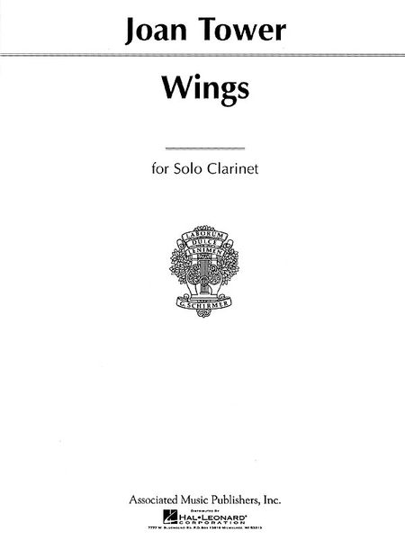 Wings : For Solo Clarinet Or Solo Bass Clarinet.