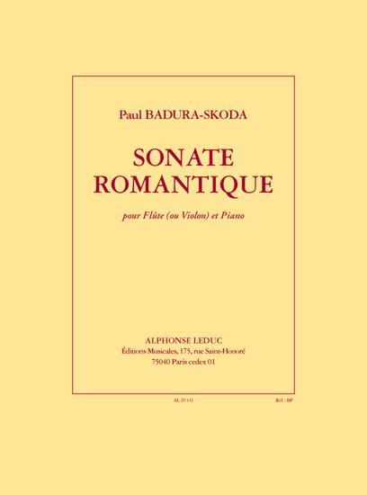 Sonate Romantique : For Flute Or Violin and Piano.