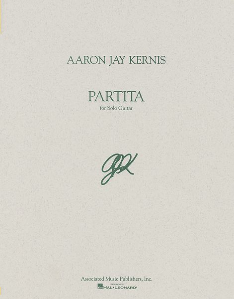 Partita : For Solo Guitar (1981/1995).