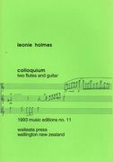 Colloquium : For Two Flutes and Guitar (1986).