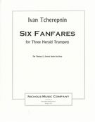 Six Fanfares : For Three Herald Trumpets.