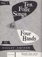 Ten Folk Songs, Vol. 1 : For Piano Four Hands.
