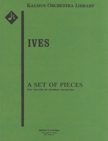 Set Of Pieces : For Theatre Or Chamber Orchestra.