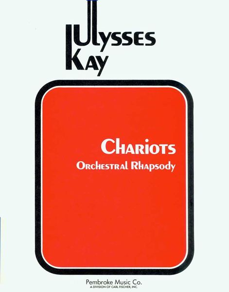 Chariots, Orchestral Rhapsody.