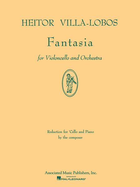 Fantasia : For Cello & Orchestra - reduction For Cello & Piano.