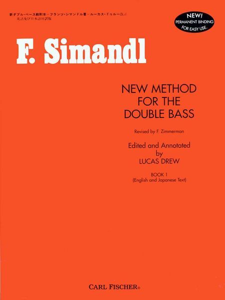 New Method For The String Bass, Vol. 1.
