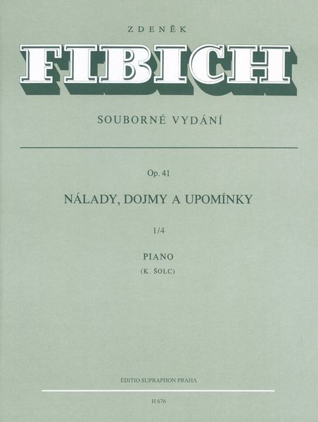 Stimmungen Op. 41, Bk. 4 : For Piano.