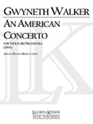 American Concerto : For Violin and Orchestra (1995) - Piano reduction.