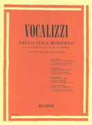 Vocalizzi Nello Stile Moderno Con Accompagnamento Di Pianoforte.