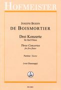 Konzerte Op. 15, I - III : Für 5 Flöten.