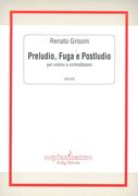 Preludio, Fuga E Postludio, Op. 104 : Per Violino E Contrabbasso.