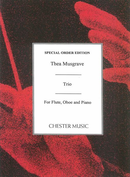 Trio : For Flute, Oboe and Piano.