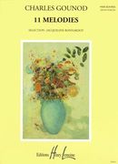 Melodies (11) : For High Voice and Piano / Selected by Jacqueline Bonnardot.