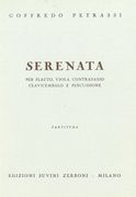 Serenata : For Flute, Viola, Double-Bass, Piano and Percussion.