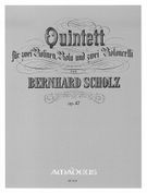 Quintet In E Minor, Op. 47 : For 2 Violins, Viola and Two Violoncellos / Ed. by Bernhard Päuler.