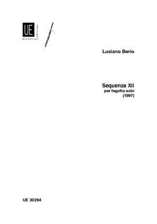 Sequenza XII : For Bassoon Solo (1997).