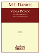 Viola Rondo : For String Orchestra.