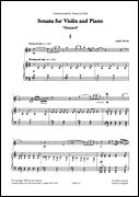 Sonata Vineyard : For Violin and Piano.
