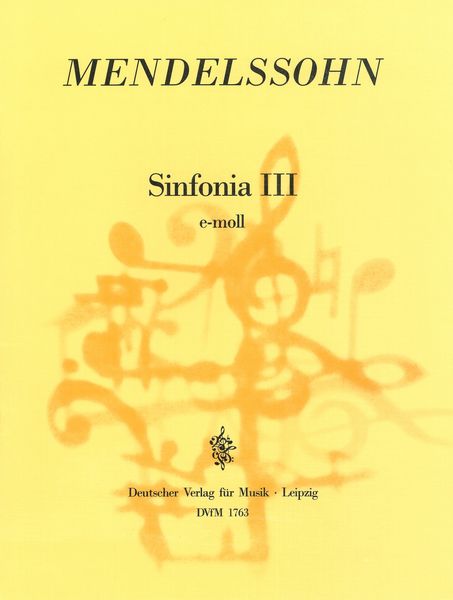 Sinfonia III In E Minor / Edited By Hellmuth Christian Wolff.