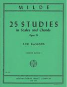 25 Studies In Scales and Chords, Op. 24 : For Bassoon / edited by Simon Kovar.