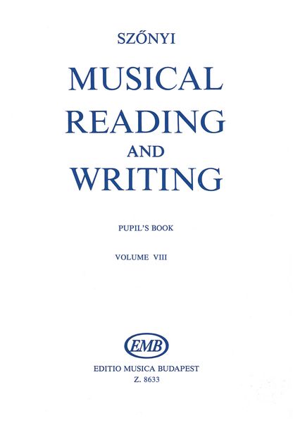 Musical Reading and Writing : Pupil's Book, Vol. 8.