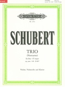 Trio In E Flat Major (Notturno), Op. Post. 148, D. 897 : For Violin, Violoncello & Piano.