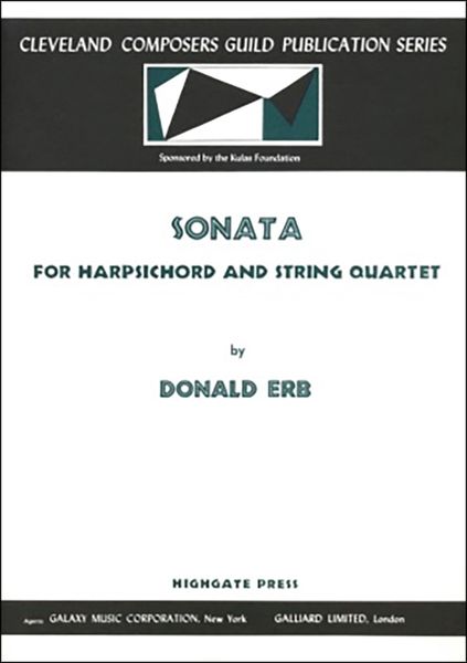 Sonata : Harpsichord and String Quartet.