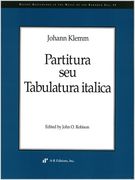 Partitura Seu Tabulatura Italica / Ed. by John O. Robison.