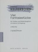 Vier Fantasiestuecke : Für Violin und Marimbaphon (Mit Kleinem Schlagzeug) (1992/93).