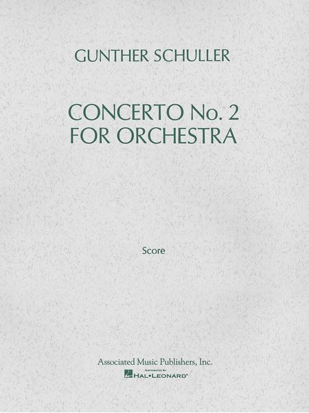 Concerto No. 2 : For Orchestra.