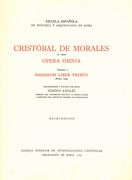 Opera Omnia, Vol. I : Missarum Liber Primus (Roma, 1544).