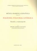 Musica Barroca Espanola, Vol. 2 : Polifonia Policoral Litrugica.