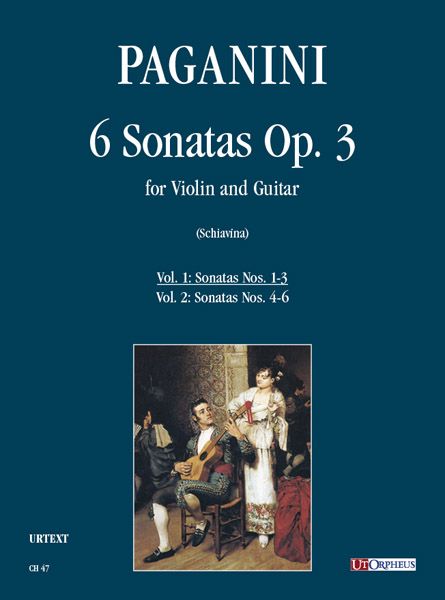 Sonatas (6), Op. 3, Vol. 1 : For Violin and Guitar / edited by Andrea Schiavina.