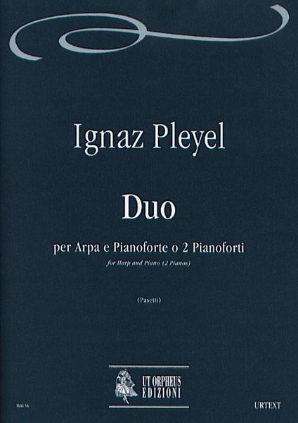Duo : For Harp and Piano Or 2 Pianos (Wien, 1796) / edited by Anna Pasetti.
