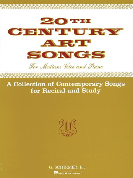 20th Century Art Songs : For Medium Voice.