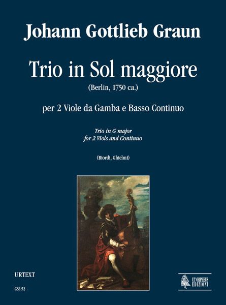 Trio In G Major : For 2 Violas Da Gamba and Continuo (Berlin, C.1750).
