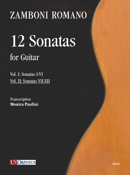 Sonatas (12) For Guitar, Vol. 2 : Nos. 7-12 / transcribed by Monica Paolini.