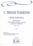 Iste Sanctus : Motet For 8-Part Choir and Continuo (Roma, 1607).