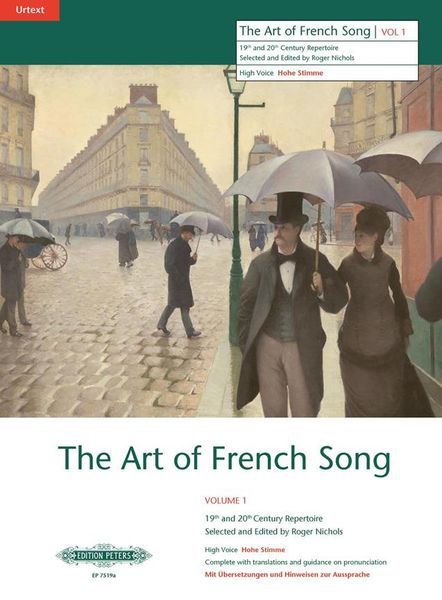 Art Of French Song, Vol. 1 : For High Voice.