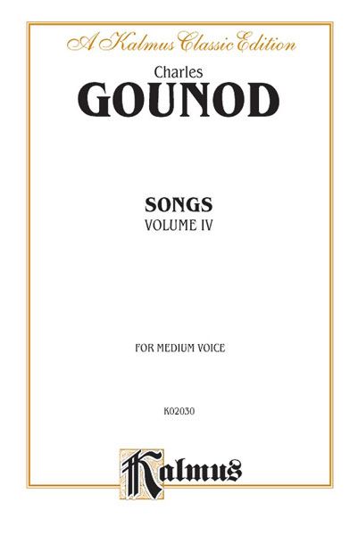 Songs, Vol. 4 : For Medium Voice.